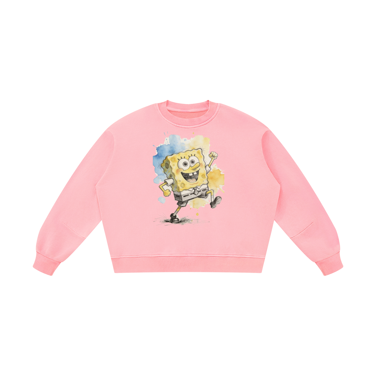 Unisex Boxy Vintage Washed Sweatshirt